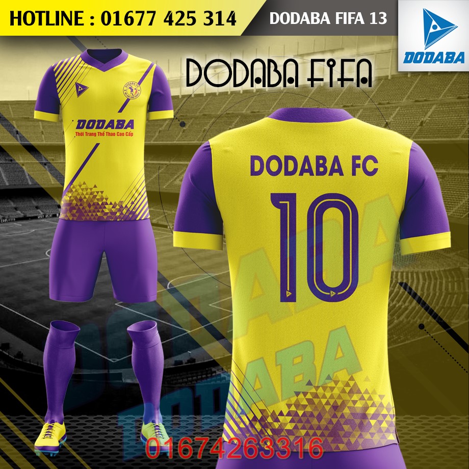 đồ đá banh thiết kế đẹp nhất dodaba2