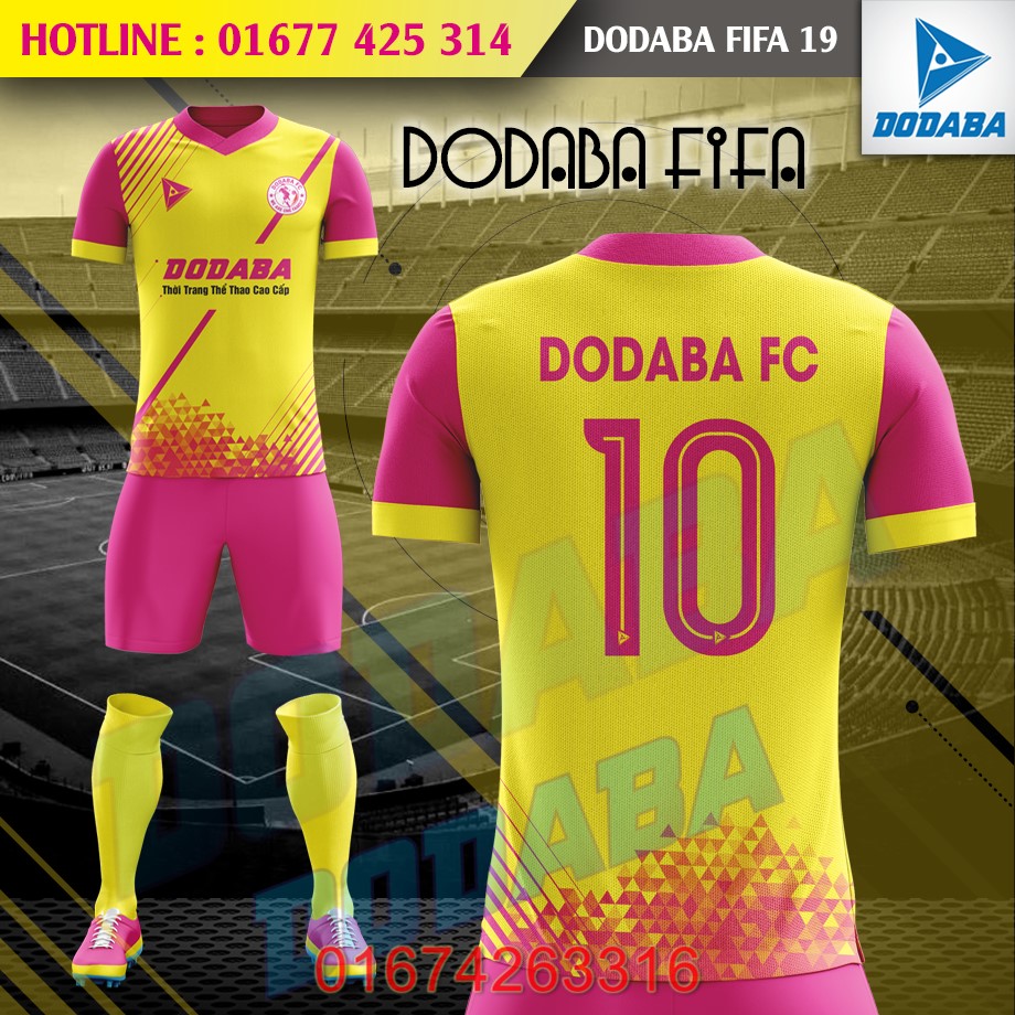 đồ đá banh thiết kế đẹp nhất dodaba 1
