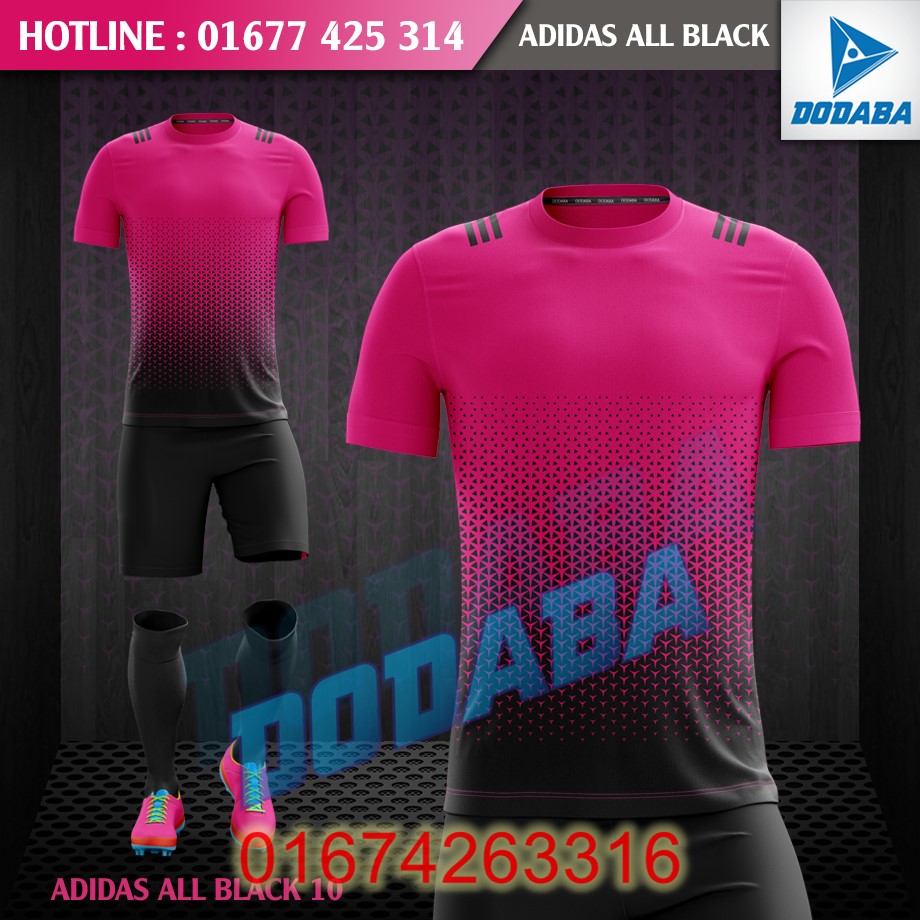 đồ đá banh thiết kế đẹp nhất adidas HỒNG2