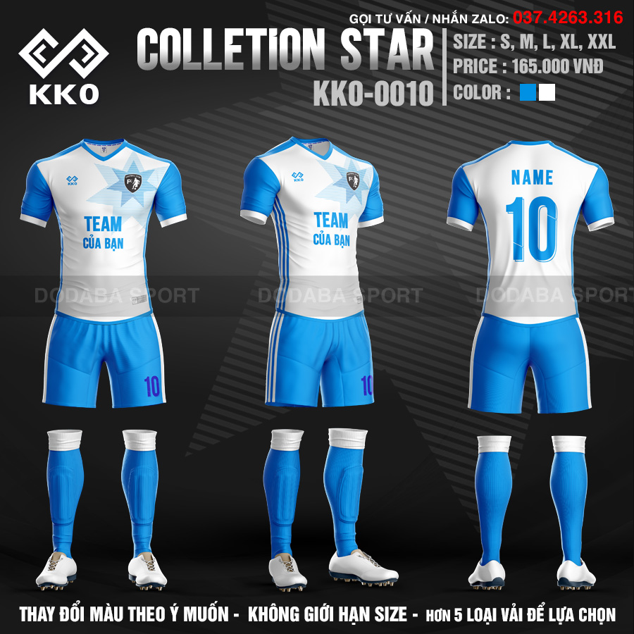 ĐỒ ĐÁ BANH THIẾT KẾ STAR3 ĐỒ ĐÁ BANH THIẾT KẾ STAR